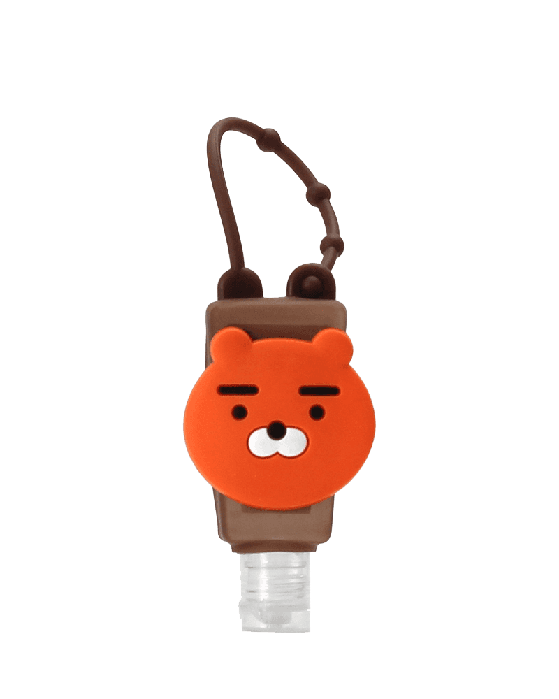 >Orange Silicone Case ขวดสเปรย์ 30ml I8